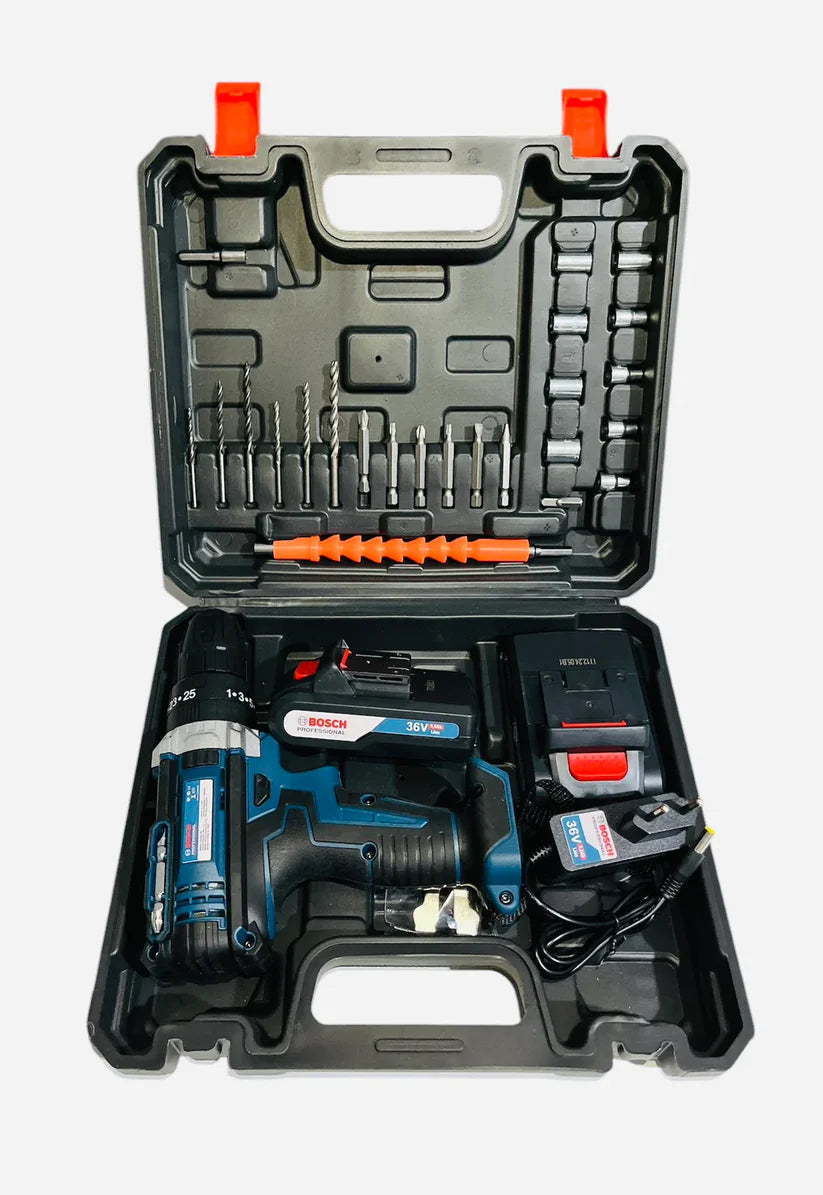 Κρουστικό Δραπανοκατσάβιδο Bosch - GSB 36V-28 Brushless 06019H1108 Χ2 Μπαταρίες 5Αh Li-ion